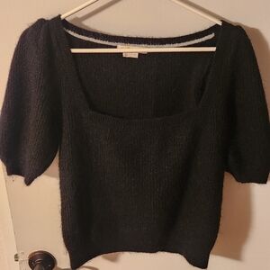 Elegant Black Great British Style Women's Sweater